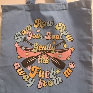 Sarcastic tote bag